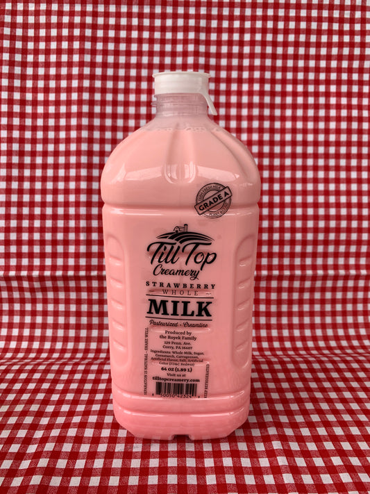 Strawberry Whole Milk - 64 oz